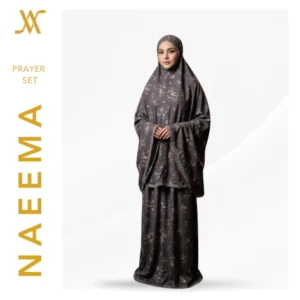 Aldiva - Naeema Prayer Set - Mukena Premium - Mukena Dewasa - Mukena Motif - Prayer Set Elegant